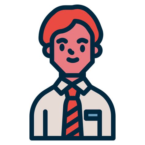 Salesman Generic Color Outline Icon