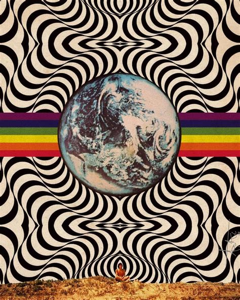 Psychedelic 70s Aesthetic Wallpaper