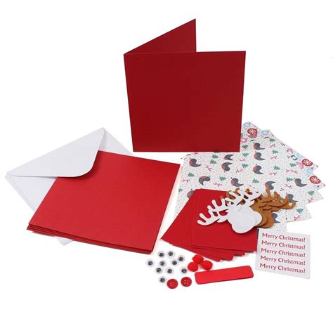 Maybe you would like to learn more about one of these? Hobbycraft Christmas Card Making Kit Assorted Designs Papercraft Scrapbook | eBay