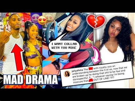 JALIYAH GES OFF ON ROYALTY FunnyMike TATA CJ S GIRLFRIEND THEY