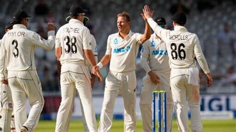 England Vs New Zealand 1st Test Day 5 Highlights Cricket