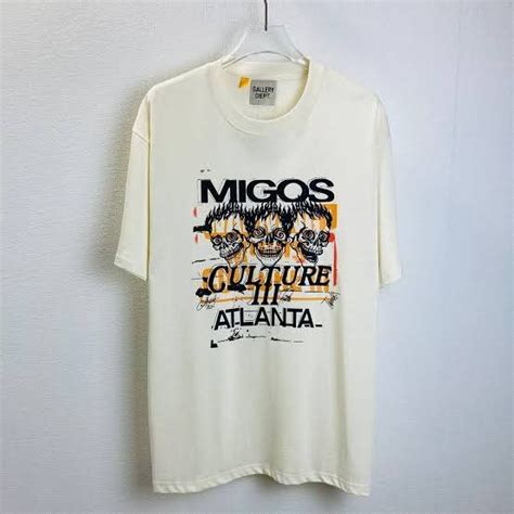 Migos X Gallery Dept Culture Iii Tshirt Tee Authentic Lux Brand