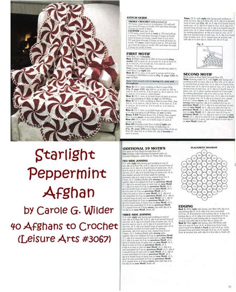 Printable Peppermint Candy Pattern