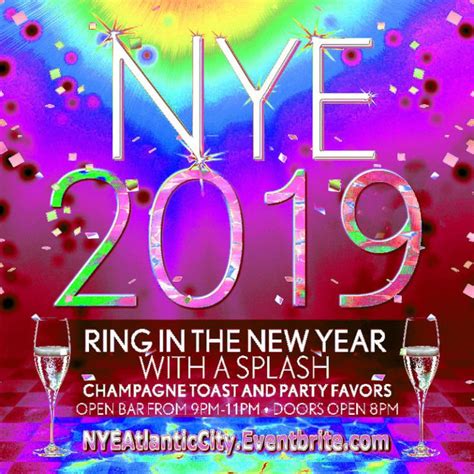 Cant Miss New Years Eve 2019 Tickets Nye At The Pool Ac Harrahs Atlantic City Atlantic