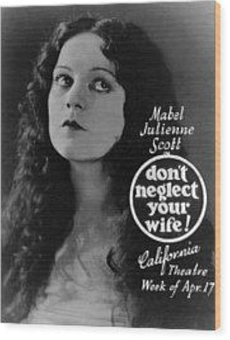 Dont Neglect Your Wife 1921