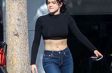 ariel winter midriff jeans crop lunch bares date celebsfirst studio city third angeles los during her joan tops outfits