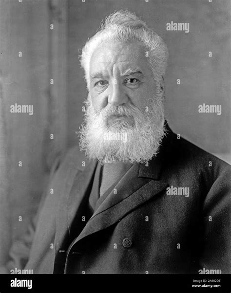 Alexander Graham Bell Inventor Of The Telephone Ca 1905 1922 Stock