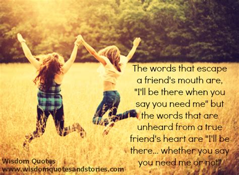 Words Of Wisdom Friendship Quotes Quotesgram