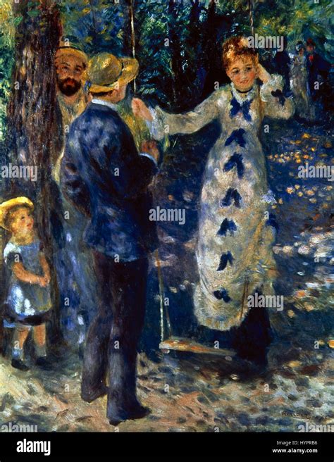 Pierre Auguste Renoir 1841 1919 French Painter The Swing La Stock