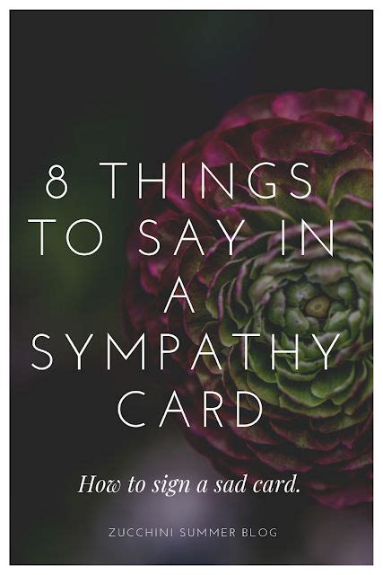 What To Write In A Sympathy Card Words For Sympathy Card Sympathy
