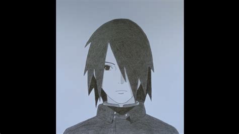 How To Draw Sasuke Uchiha Drawing Sasuke Uchiha Boruto Youtube