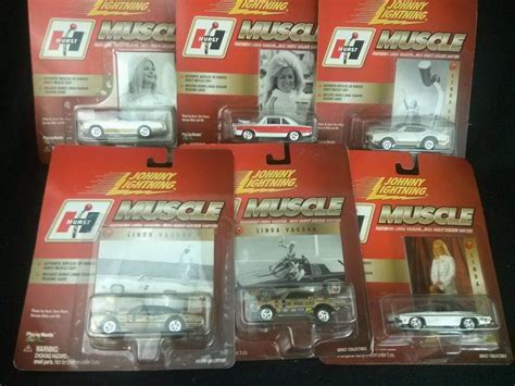 Saw something that caught your attention? COMPLETE SET 6 HURST MUSCLE LINDA VAUGHN JOHNNY LIGHTNING ...