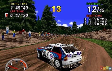 Sega Rally Championship Vgdb Vídeo Game Data Base