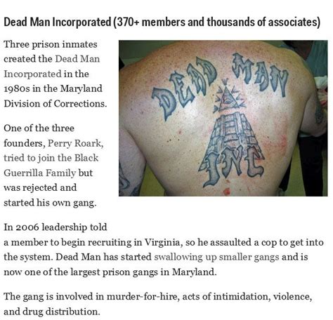 The Most Powerful Prison Gangs In The Usa 12 Pics