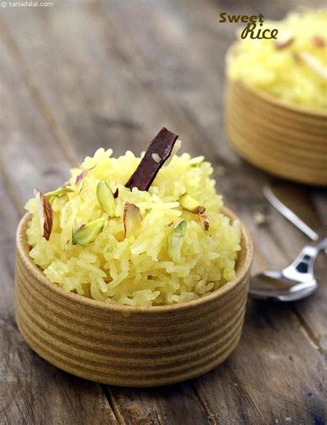 Sweet Rice Recipe Indian Recipes By Tarla Dalal