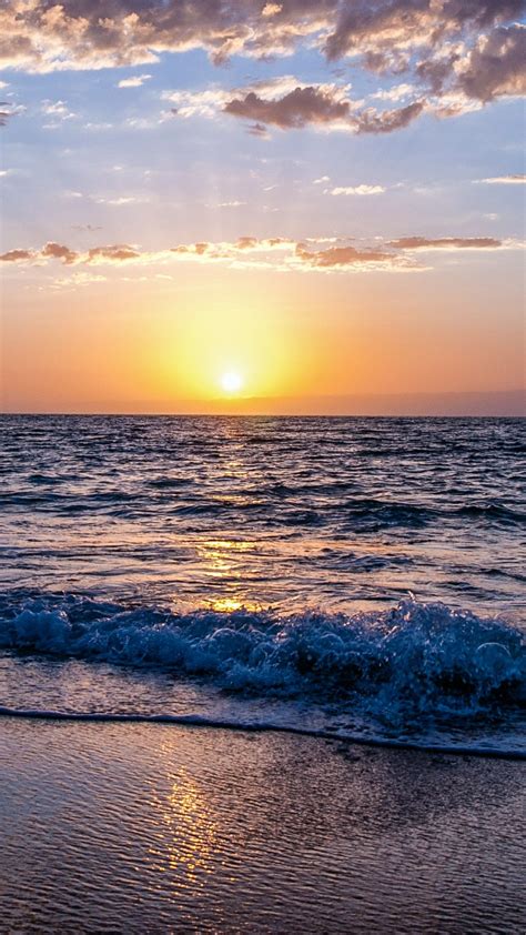 Sandy Beach Sunset Backiee