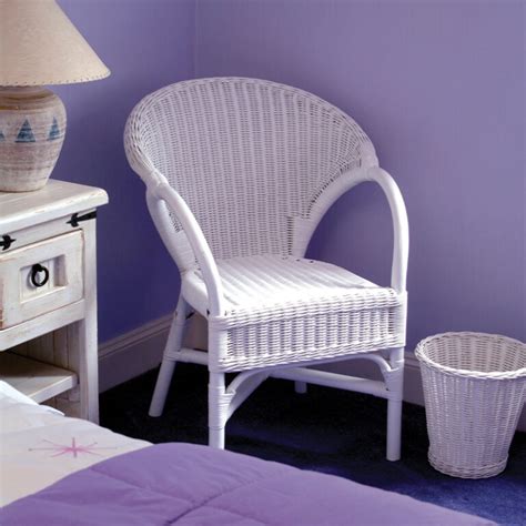 Bedroom Chair White Garden Wonders Uk