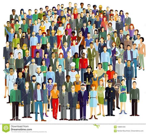 Crowd Cartoons Illustrations And Vector Stock Images 150032 Pictures