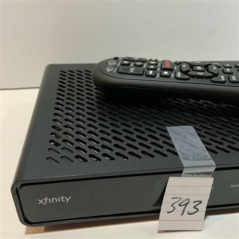 BOX AND REMOTE ONLY NO CORDS Xfinity Comcast Cable Box Model PR150BNM