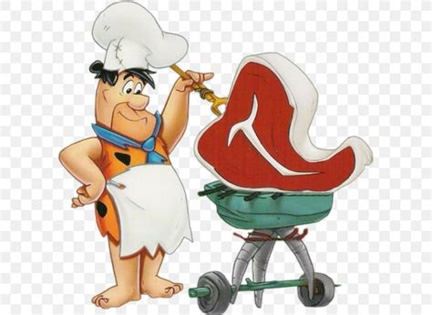 Fred Flintstone Dino Barbecue Grill Ribs Churrasco Png 600x600px