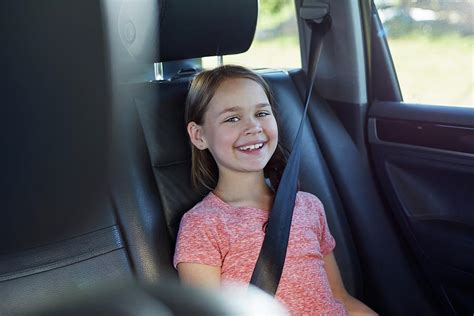 Girl Wearing Seat Belt Photograph By Science Photo Library Fine Art