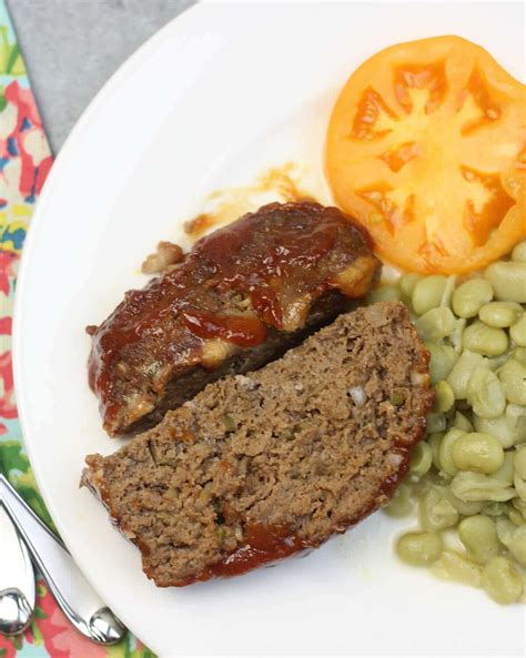 Southern Meatloaf Recipe With Brown Sugar Glaze