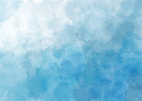 Blue Watercolor Smudge Brushstroke Texture Background Blue Watercolor