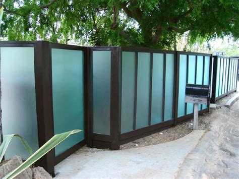 Fencing Solutions Plexiglass Fence Modern Fence Design
