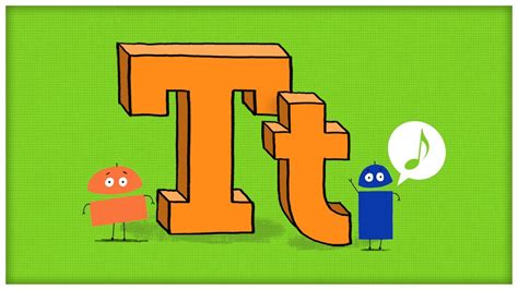Abc Song The Letter T Time For T By Storybots Netflix Jr Youtube