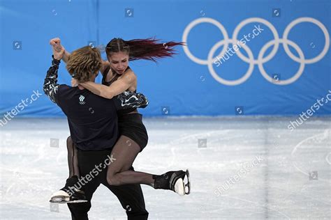 Diana Davis Gleb Smolkin Russian Olympic Editorial Stock Photo Stock