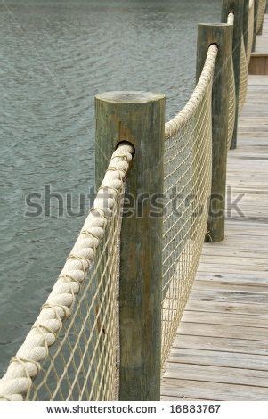 Rope and splice, your rope project made easy. Boardwalk with Rope Railing - posts are too big but the ...