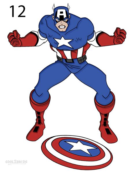 Cómo Dibujar Capitán America Cool2bkids