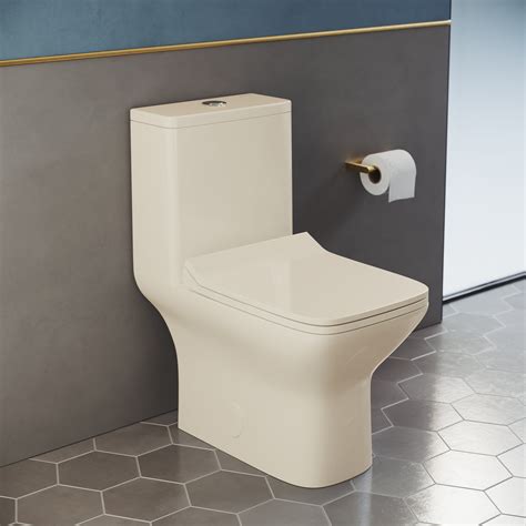 Buy Swiss Madison Carre One Piece Square Toilet Dual Flush 1116 Gpf