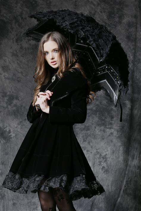 Darkinlove Lace Umbrella Gothic Lolita Gothic Girls Gothic Dress