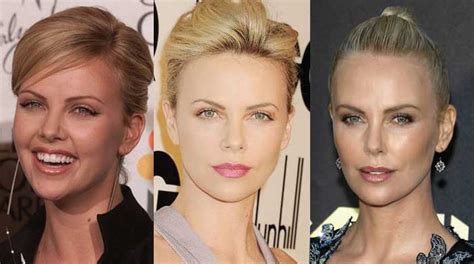 Charlize Theron Plastic Surgery Famousfaceshub