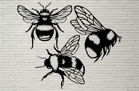 Bee Svg Cut File Bumble Bee Svg Honey Bee Svg Bee Clipart Etsy