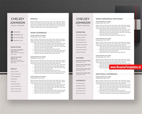 In contrast, a curriculum vitae, or cv, generally stretches to two or three pages. Editable CV Template / Resume Template, Curriculum Vitae ...