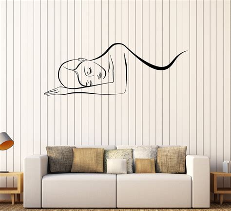 vinyl wall decal massage therapy spa salon relax stickers unique t — wallstickers4you