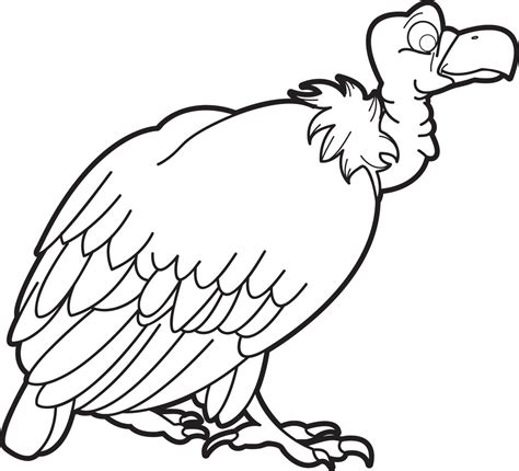 Downloads are subject to this site's term of use. Printable Vulture Coloring Page for Kids - SupplyMe