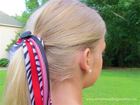 Spirit Ribbons Hair Bow Tutorial