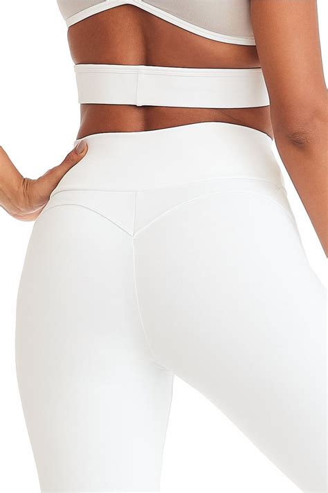 Calça Legging Empina Bumbum Nz Vibes Branca Cajubrasil