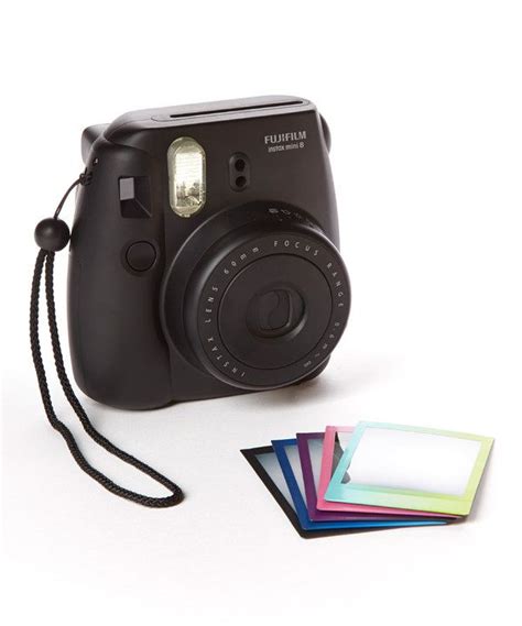 Fujifilm Black Instax Mini 8 Camera And Film Set Instax Mini 8 Camera