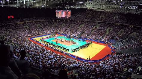 It is also very well connected with the rest of the city. Polska - USA 1:3 04.07.2015 Tauron Arena Kraków - YouTube