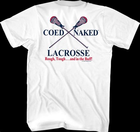 Lacrosse Coed Naked T Shirt