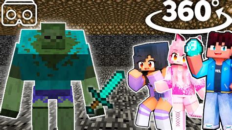 Aphmau Saving Friends From Zombie Mutant In Minecraft 360° Youtube