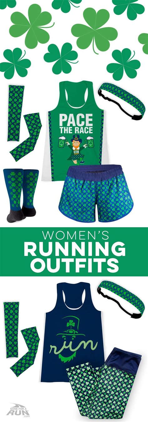 You Ll Pace The Race When You Run In This St Patrick S Day Themed Running Outfit With Festive