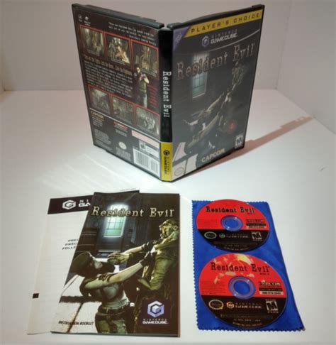 Resident Evil Nintendo Gamecube 2002 Players Choice Complete