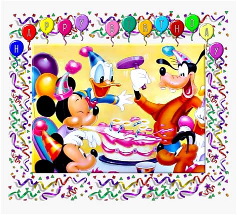 Disney Mickey Mouse And Friends Birthday Hd Png Download Transparent