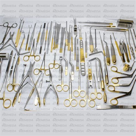 Remeda Rhinoplasty Instruments Set Complete With 82 Pcs Plastic Ent