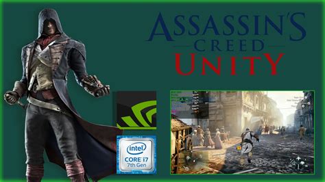 Assassin S Creed Unity GTX 1050 1050M 2GB I7 7700HQ YouTube